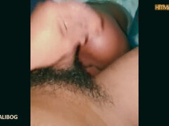 Enthousiasteling, Aziatisch, Stel, Sperma shot, Daddy, Masturbatie