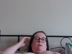 Enthousiasteling, Mooie dikke vrouwen, Brits, Bruinharig, Vrouw, Masturbatie, Slipje, Alleen