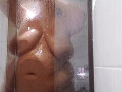 Stepmom BBW Sexy Shower