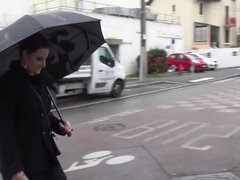 Zadek, Velké péro, Velké kozy, Kuřba, Brunetka, Prsatá, Přírodní, Pička