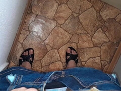 I Watch My Neighbor Masturbate in the Kitchen and I Join Her