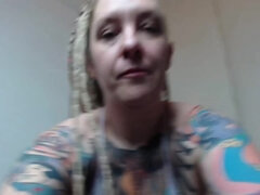 素人, デカ尻, デカパイ, ブロンド, ディルド, 言葉責め, 女, 一人