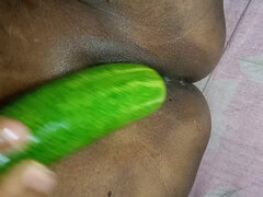 Bhabhi Cucumber Fuck