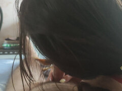 Leie, Blasen, Braunhaarige, Paar, Süss, Reif, Pov, Taboo