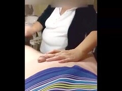 Hairy Mexican guy gets brozilian waxing – no gloves required