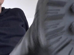 Amatør, Brunette, Dominerende kvinne, Fetisj, Lær, Milf, Synsvinkel, Alene