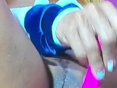 Amateur, Clitoris grande, Consolador, Hembra, Latina, Masturbación, Solo