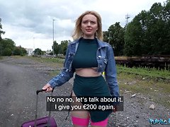 Watch Ruby Lee's Big Ass & Big Tits Get Pounded in Public POV