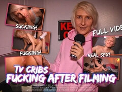 TV Cribs: the Room Tour Turned Into Hot and Hard Sex!