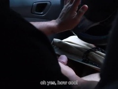 Leie, Tussi, Grosser arsch, Auto, Sperma im mund, Hd, Latina, Schwanger