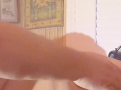 Enthousiasteling, Grote kont, Grote lul, Mollig, Sperma shot, Daddy, Dik, Alleen