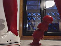 Anal, Européenne, Fétiche, Allemand, Latex, Chevaucher, Solo, Jouets