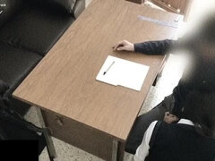Amateur, Mignonne, Fait maison, Fille latino, Mexicainne, Bureau, Maigrichonne, Étudiant