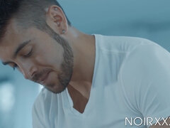 Sperma shot, Snopp, Ebenholts, Hardcore, Hd, Mellanrasig, Muskel, Tatuering