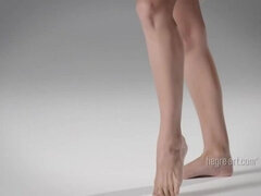 Brunette Daniela's Daring Dance