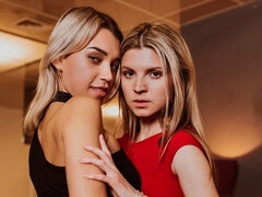 69, Blondynka, Obciąganie, Styl na pieska, Kobiety mężczyzna, Obciąganie, Trójkąt, Cycki