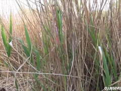 Большие сиськи, Брюнетки, В клубе, Европейки, Мастурбация, На природе, Бритые, Соло