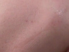 Gros cul, Blonde, Femelle, Mamie, Lingerie, Masturbation, Chatte, Solo