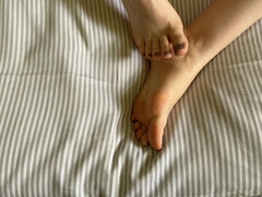 Mistress Massages Feet with Foot Care Cream in Solo - Video for Foot Fetish Lovers