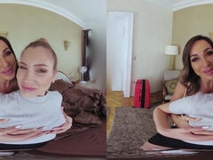 Μεγάλος κώλος, Μελαχροινή, Χύσιμο, Ηδ, Ώριμη, Ώριμη γυναίκα, Πρώτου προσώπου, Τρίο