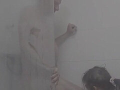 Kukk suging, Par, Ladyboy, Moden, Shemale, Webkamera