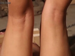 엉덩이, 전기, 발, 나체, 나체의, 고통, 보지, 노예