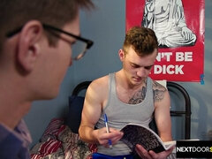 Anal, Kukk suging, Samling, Pikk, Homofil, Runke, Tattovering, Trekant