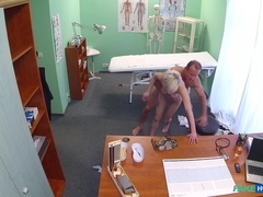 Doktor, Prstni, Dekle drka tiča, Medicinska sestra, Pisarna, Muco, V uniformi, Voajer