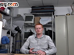 Leie, In den arsch, Grosser schwanz, Schwarz, Schwarz, Interrassisch, Büro, Rotschopf