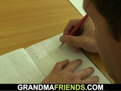 Dubbelpenetrering, Granny, Hd, Lesbisk, Mamma, Fitta, Verklighet, Trekant