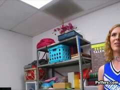 18 χρονον, Ερασιτέχνης, Μαζορέτα, Σκληρό, Ηδ, Γραφείο, Έφηβος, Ματάκιας