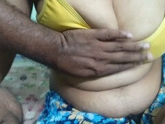 Mature Japanese mother Pushpa Valli gets it on with her step-son in an outdoor setting