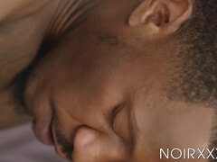 Anal, Noire, Tir de sperme, Gorge profonde, Queue, En levrette, Hard, Interracial