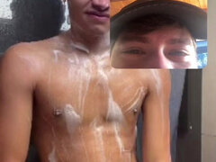 I Shower with My Heterosexual Friend Over a Video Call