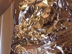 Marissa Vs. Tinfoil - a Silly Bts Scene