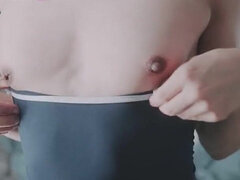 Amatör, Asiatisk, Sperma shot, Japansk, Underkläder