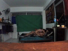 Wondrous thin, cock-squeezing tiny lady luvs me to cram her donk with milk