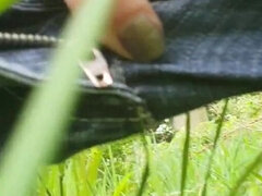 Quick Pee in the Woods