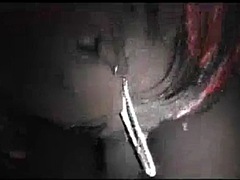 Leie, Grosser schwanz, Schwarz, Blasen, Auto, Schwarz, Japanische massage