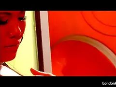 Aziatisch, Grote mammen, Bruinharig, Hd, Lesbisch