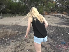 Amateur, Playa, Bikini, Novia, Peludo, Bragas, Pov, Flaco