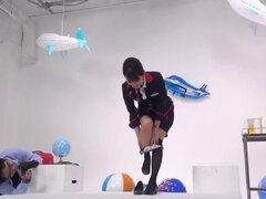 Asiater, Brunette, Runke, Hd, Japaner, Strømpebukse, Offentlig