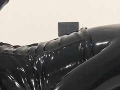 Enthousiasteling, Bondage discipline sadomasochisme, Pijpbeurt, Stel, Fetisj, Latex, Mexicaans, Mager