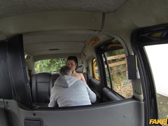 Posh Lady Rides Cabby's Hard Dick