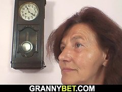 フェラチオ, チェコ, イマラチオ, 祖父, お婆さん, 熟年, 現実