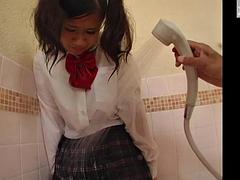 Amatör, Avsugning, Fetisch, Japansk, Dusch, Tonåring, Uniform