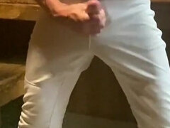 Enthousiasteling, Grote lul, Sperma shot, Daddy, Masturbatie, Alleen, Uniformpje