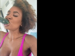 Exciting black nymph Demi Sutra  mind-boggling video