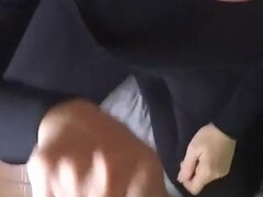 Любители, Минет, Брюнетки, Парочка, Сперма на лице