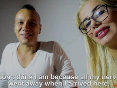 Stor stjärt, Blondin, Creampie, Doggystyle, Europeisk, Underkläder, Massage, Spansk